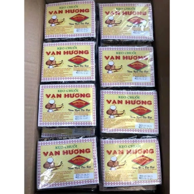 Kẹo chuối đậu gừng mè Vạn Hương 170g - Bánh kẹo Tết 25.000 (giảm 5.500) 4