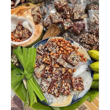 Kẹo Chuối Đậu Phộng Cốt Dừa 500gr – Hương Vị Ngon, Giá Sốc 39.000₫