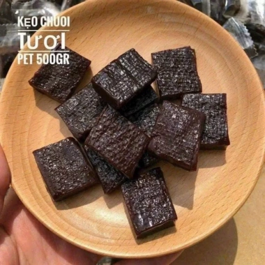 Kẹo chuối tươi cốt dừa vuông 500gr – Dẻo thơm khó cưỡng, chỉ 88.200₫