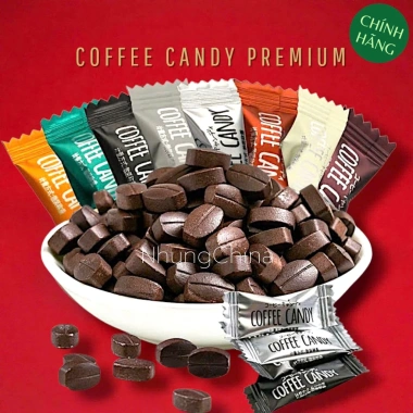 Kẹo Coffee Pamiriter 100g Viên Nén Không Đường Mix Đủ Vị Tết 2.026 - 13.999₫