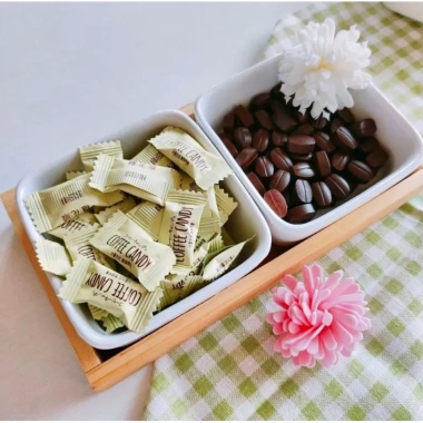 Kẹo Coffee Pamiriter 100g Viên Nén Không Đường Mix Đủ Vị Tết 2.026 - 13.999₫