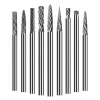 Kéo Dài Carbide 3mm Thép Vonfram FXAE - Đầu mài kim loại phay cắt gỗ mũi khoan - 167.322 VND 9