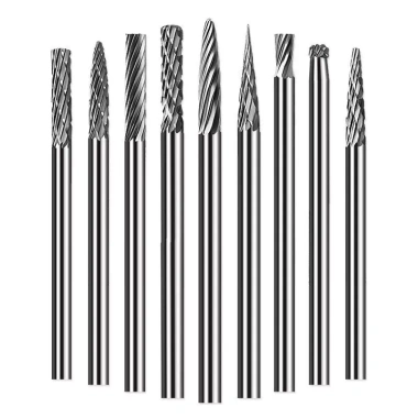 Kéo Dài Carbide 3mm Thép Vonfram FXAE - Đầu mài kim loại phay cắt gỗ mũi khoan - 167.322 VND 9