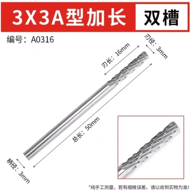 Kéo Dài Carbide 3mm Thép Vonfram FXAE - Đầu mài kim loại phay cắt gỗ mũi khoan - 167.322 VND 10