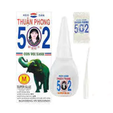 Keo dán 502 Thuận Phòng 5ml siêu dính chắc, khô nhanh - Giá chỉ 8.000đ 2