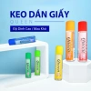 Keo Dán Giấy QUEEN 30ml - Keo Nước Bền, Giá 8.000₫, Dán Mọi Loại Giấy