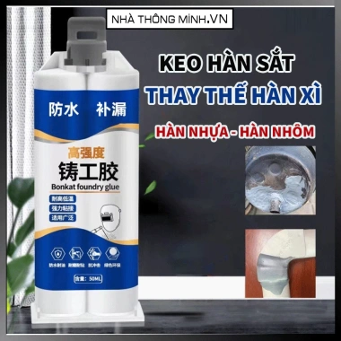 Keo dán sắt thép siêu dính, chịu nhiệt, an toàn - Giá 21.000đ, đa năng 3
