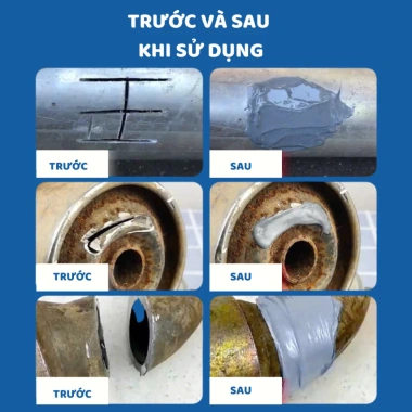 Keo dán sắt thép siêu dính, chịu nhiệt, an toàn - Giá 21.000đ, đa năng 8