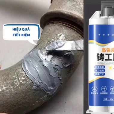 Keo dán sắt thép siêu dính, chịu nhiệt, an toàn - Giá 21.000đ, đa năng 9