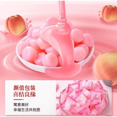 Kẹo Đào Tiên 500g - Hương vị đào thơm ngon, giảm giá chỉ 79.000₫ 3 Kẹo Đào Tiên 500g - Hương vị đào thơm ngon, giảm giá chỉ 79.000₫ 3