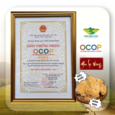 Kẹo đậu phộng Hoa Lư Vàng Ninh Bình – Lạc vừng giòn tan, ít ngọt, giá 30.000đ 5