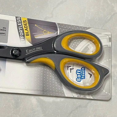 Kéo Deli 77.757 dài 21cm - Cắt chuẩn, giá chỉ 52.000₫ (giảm từ 62.920₫) 2