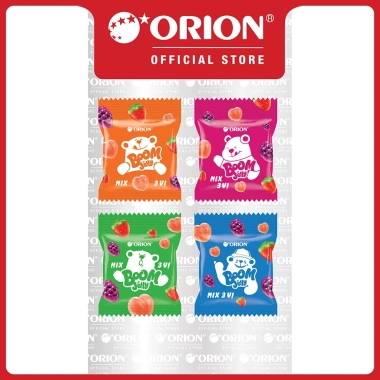 Kẹo dẻo Boom Jelly THẠCH Orion MIX 60 gói 750g - Giá 177.000đ, độc quyền 2