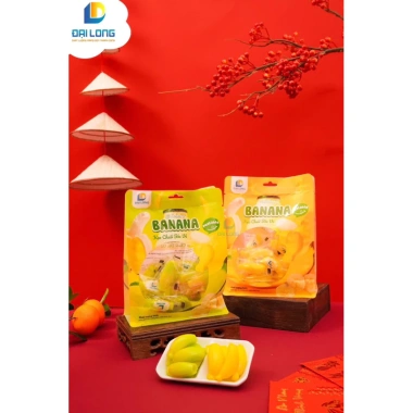 Kẹo dẻo chuối Đại Long 300gr - Chiết xuất nước trái cây, giá 48.000đ, vị thơm ngon