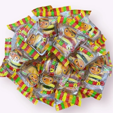 Kẹo Dẻo Hamburger, Chip Chip Hương Trái Cây 1kg - Giá ưu đãi 75.000₫