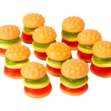 Kẹo dẻo Hamburger mini 200gr - Món ăn vặt siêu dễ thương, thơm ngon, giá chỉ 28.800₫