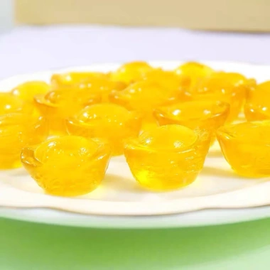 Kẹo Dẻo hương Quýt hình Thỏi Vàng Tết 100-300-500gr – Giá 25.000 VND, giảm từ 30.750 VND 6