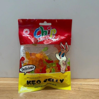 Kẹo dẻo Jelly Chip Hải Hà 100g - Giá 17.600đ, giảm 22%, giòn, phù hợp mọi lứa tuổi 3