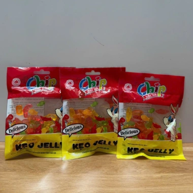 Kẹo dẻo Jelly Chip Hải Hà 100g - Giá 17.600đ, giảm 22%, giòn, phù hợp mọi lứa tuổi 6