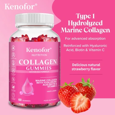 Kẹo dẻo Kenofor Collagen trẻ hóa da, tóc, móng, tăng sức đề kháng - chỉ 174.640 VND 3