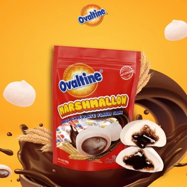 Kẹo dẻo Marshmallow Ovaltine vị Sô-cô-la 500gr - Chỉ 182.400₫ giảm so với 233.472₫