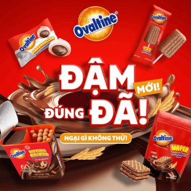 Kẹo dẻo Marshmallow Ovaltine vị Sô-cô-la 500gr - Chỉ 182.400₫ giảm so với 233.472₫