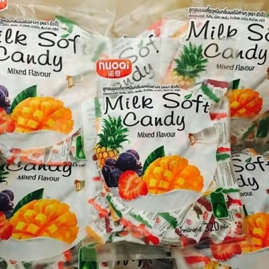 Kẹo Dẻo Milk Soft 24 Vị Gói 320g Giá chỉ 36.750đ giảm tới 16% hương vị thơm ngon