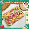 Kẹo dẻo sữa chua Lueber 500g vị dâu, xoài, dưa lưới - Giá 38.000₫, kẹo Tết giá rẻ