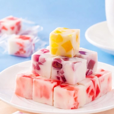 Kẹo dẻo sữa chua trái cây mix vị 1Kg - Kẹo Tết ngon, giảm còn 62.900₫