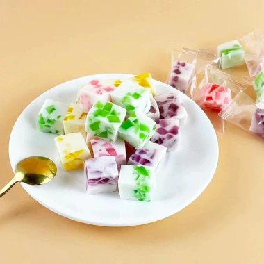 Kẹo dẻo sữa chua trái cây mix vị 1Kg - Kẹo Tết ngon, giảm còn 62.900₫