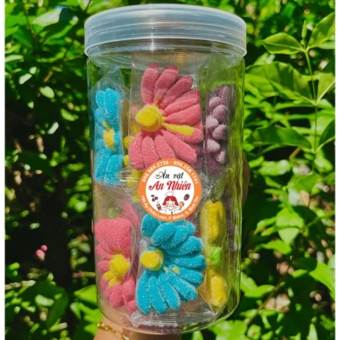 Kẹo dẻo trái cây mix 1kg - Đồ ăn vặt Tết, giảm giá 70.200 VND, vị ngọt thơm ngon 6