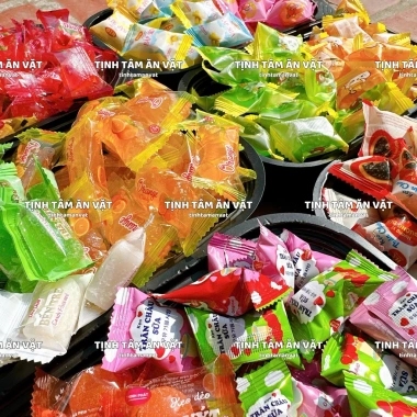 Kẹo Dẻo Trái Cây Mix Các Loại - Kẹo Tết Giá Rẻ, Giảm tới 20% chỉ 41.580₫ 3