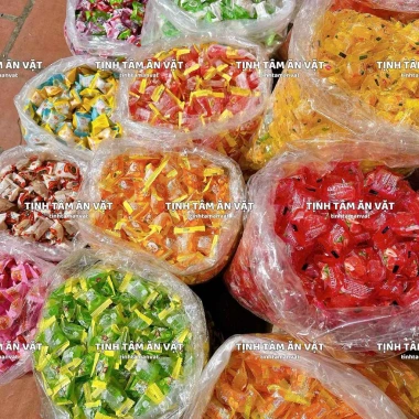 Kẹo Dẻo Trái Cây Mix Các Loại - Kẹo Tết Giá Rẻ, Giảm tới 20% chỉ 41.580₫ 4