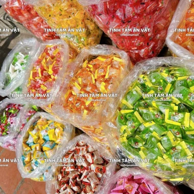 Kẹo Dẻo Trái Cây Mix Các Loại - Kẹo Tết Giá Rẻ, Giảm tới 20% chỉ 41.580₫ 6