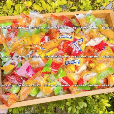 Kẹo Dẻo Trái Cây Mix Đa Dạng - Kẹo Tết Giá Rẻ 45.000₫ (Giá Gốc 54.000₫)