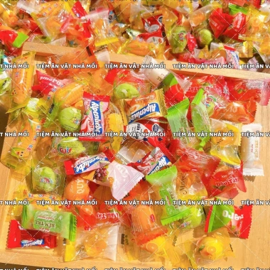 Kẹo Dẻo Trái Cây Mix Đa Dạng - Kẹo Tết Giá Rẻ 45.000₫ (Giá Gốc 54.000₫)
