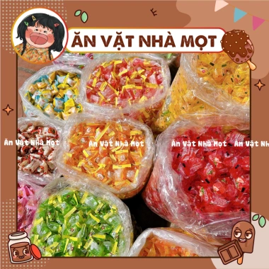 Kẹo Dẻo Trái Cây Mix - Kẹo Tết Giá Rẻ 45.000đ, Hương Vị Đa Dạng, Giảm Giá Sốc