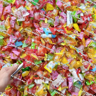 Kẹo Dẻo Trái Cây Mix - Kẹo Tết Giá Rẻ 45.000đ, Hương Vị Đa Dạng, Giảm Giá Sốc