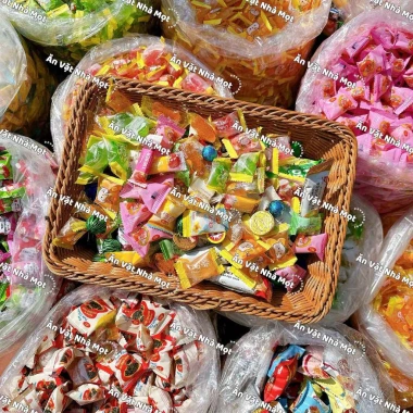 Kẹo Dẻo Trái Cây Mix - Kẹo Tết Giá Rẻ 45.000đ, Hương Vị Đa Dạng, Giảm Giá Sốc 5 Kẹo Dẻo Trái Cây Mix - Kẹo Tết Giá Rẻ 45.000đ, Hương Vị Đa Dạng, Giảm Giá Sốc 5
