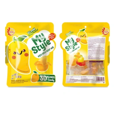 Kẹo dẻo xoài My Style 4 gói - Hàng chính hãng, 49.000 VNĐ, thơm ngon, giảm sốc 2