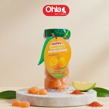 Kẹo dẻo xoài non Lắc muối ớt Ohla 410g - nhân tan chảy, giảm giá 108k 10
