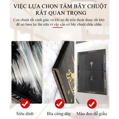 Keo Dính Chuột Siêu Dính - Bẫy Chuột, Diệt Côn Trùng, Giá Khuyến Mãi 24.900₫ 6 Keo Dính Chuột Siêu Dính - Bẫy Chuột, Diệt Côn Trùng, Giá Khuyến Mãi 24.900₫ 6
