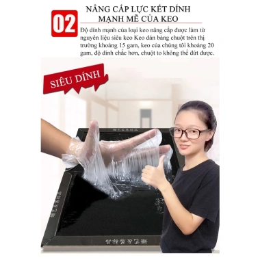 Keo Dính Chuột Siêu Dính - Bẫy Chuột, Diệt Côn Trùng, Giá Khuyến Mãi 24.900₫ 8 Keo Dính Chuột Siêu Dính - Bẫy Chuột, Diệt Côn Trùng, Giá Khuyến Mãi 24.900₫ 8
