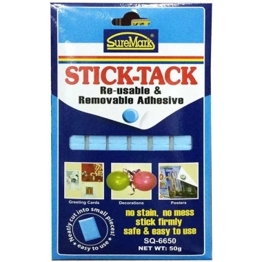 Keo dính tạm thời Glue Stick SureMark SQ-6.650 – Độ dính ít dạng đất nặn, 70.000₫ 2 Keo dính tạm thời Glue Stick SureMark SQ-6.650 – Độ dính ít dạng đất nặn, 70.000₫ 2