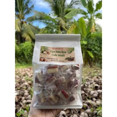 Kẹo Dừa Cà Phê Muối Ít Ngọt Thơm Béo 450g - Đặc sản Bến Tre, Giá ưu đãi 75.000₫ 2