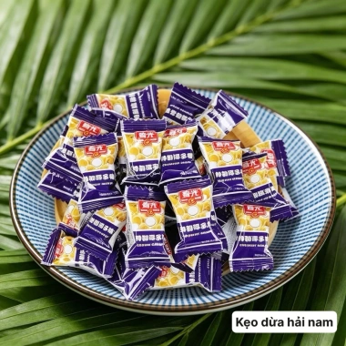 Kẹo Dừa Đảo Hải Nam Trung Quốc 79k - Thơm béo, đậm đà mùi dừa, giảm giá đặc biệt 6