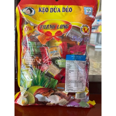 Kẹo dừa dẻo Thanh Long - Hương vị ngọt ngào, mềm dẻo, giảm giá 18% chỉ 75.000 VND