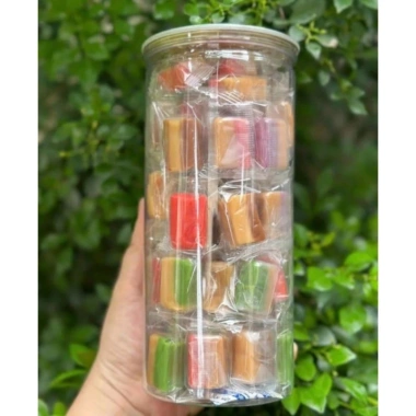 Kẹo Dứa Dừa Lá Dứa Non – Hương vị thơm ngọt, chỉ 60.000đ, giảm so với 73.200đ, bảo quản tiện lợi