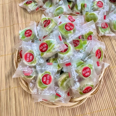 Kẹo Dừa Dứa Non Bến Tre - Thơm Ngon, Mềm Dẻo, Tự Nhiên, Gói Zip 500g-1kg 99k 4