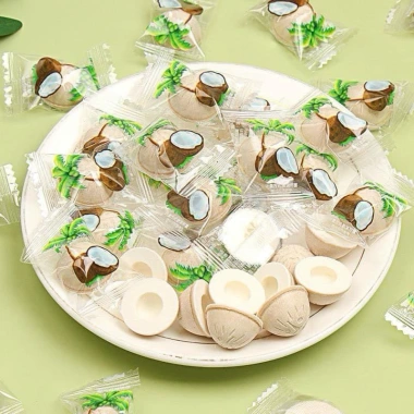 Kẹo dừa giòn siêu ngon 100g 200g 500g, giảm giá 30.000đ, vị thơm giòn tan, chỉ 30k